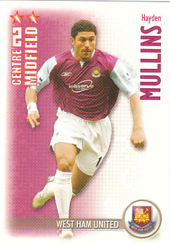 Hayden Mullins West Ham United 2006/07 Shoot Out #333